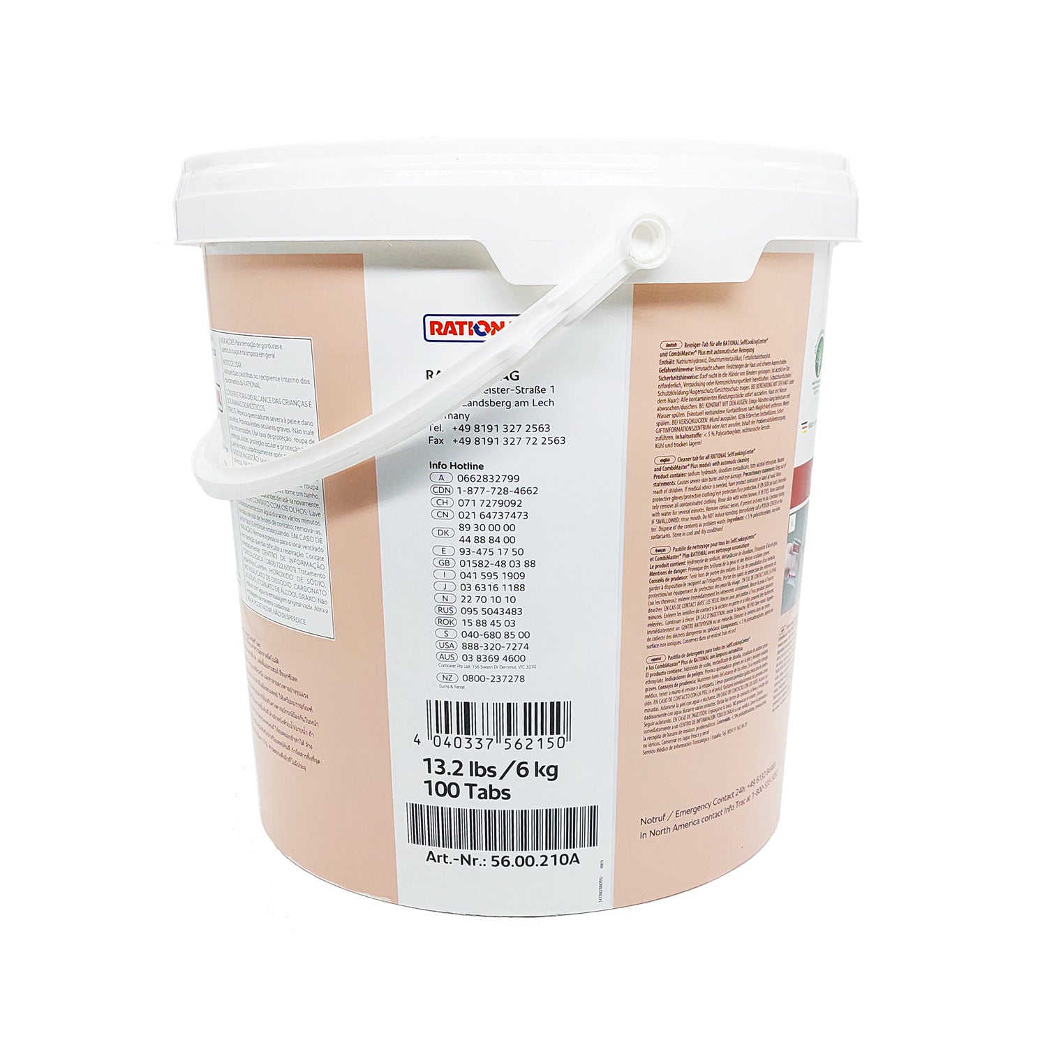 Pastillas de detergente - SelfCookingCenter® - 100 pzas