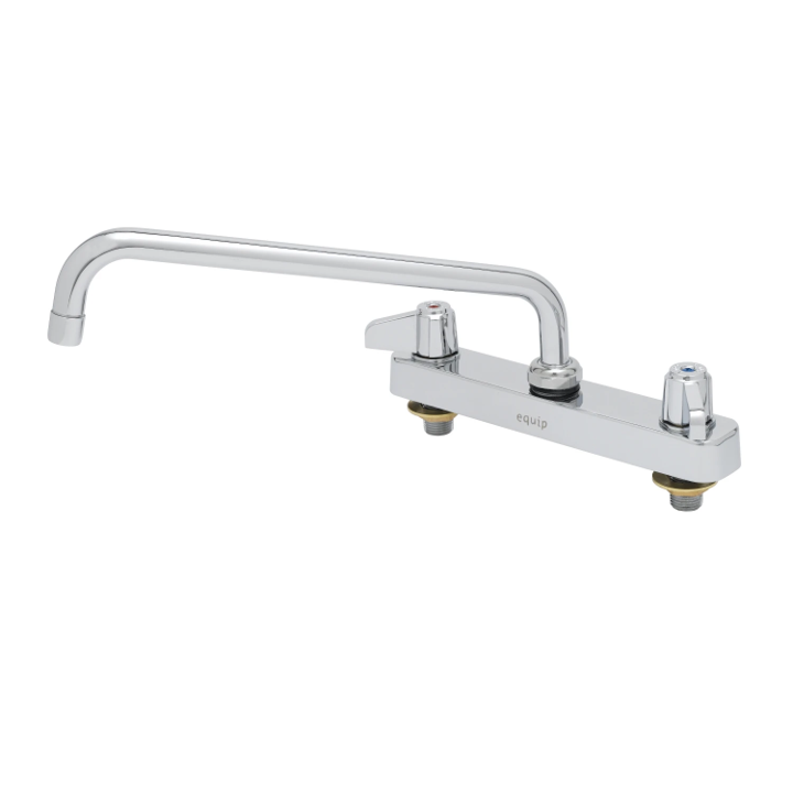 Grifo para mesa de trabajo de montaje en cubierta, boquilla giratoria de 12" 5F-8CLX12