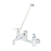 Grifo para fregadero de servicio, montaje en pared, 8" B-0665-BSTP
