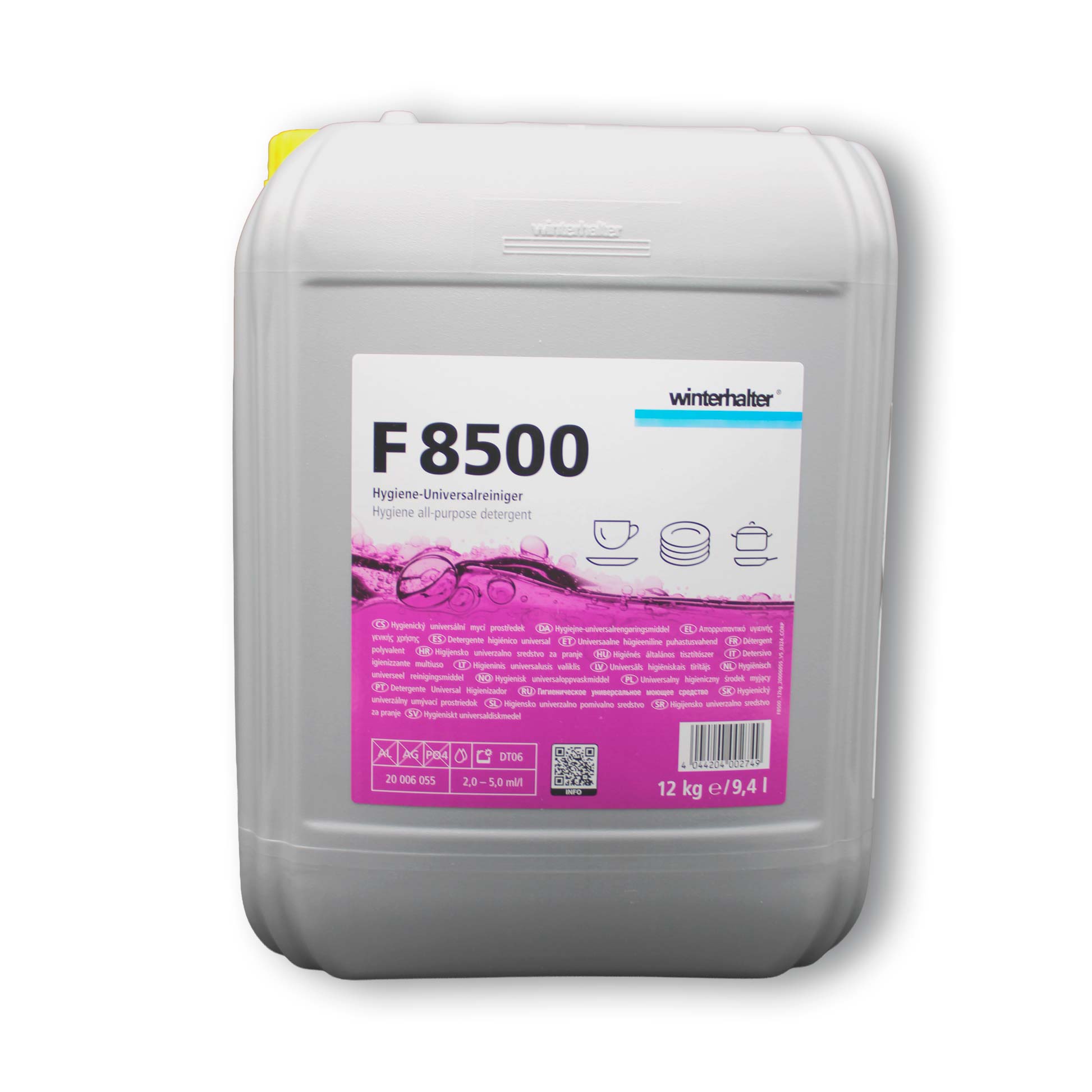 Detergente F8500 Para Lavaloza Winterhalter Nuevo