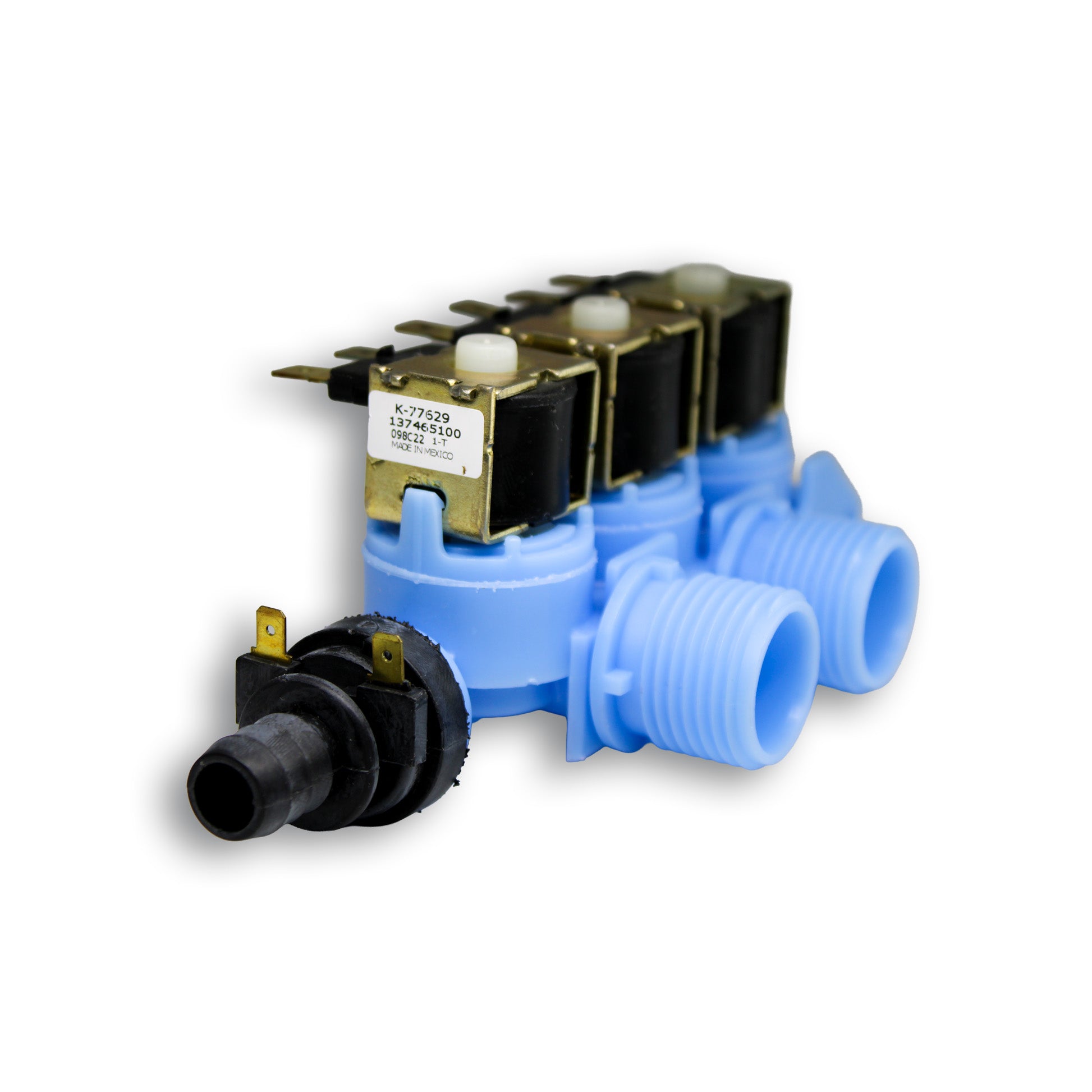 K-77629 Electroválvula White-Westinghouse para Lavadora – 3 Bobinas